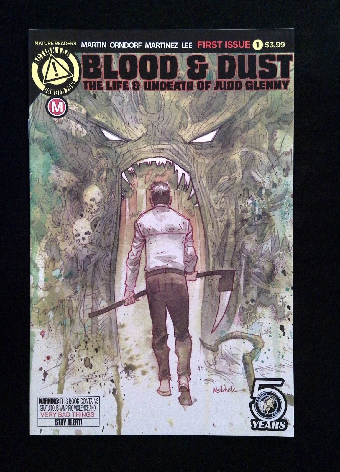 Blood And Dust #1 Action Lab Comics 2016 NM+