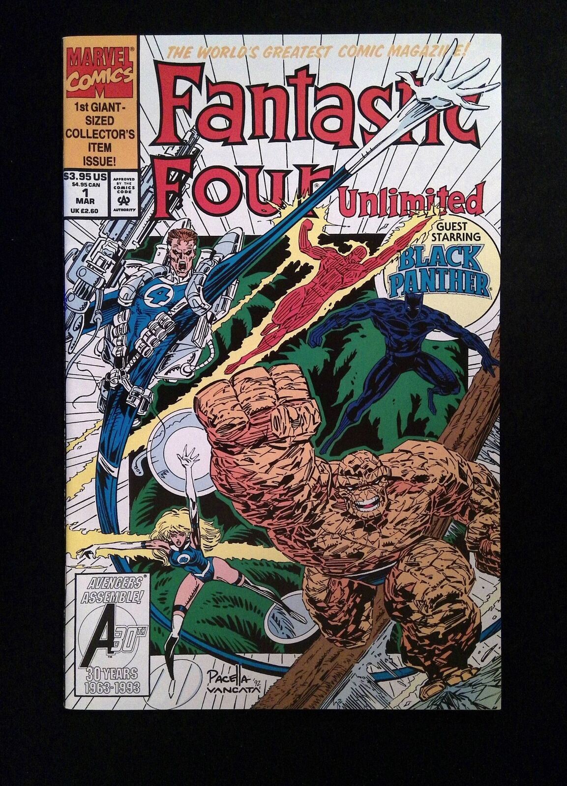 Fantastic Four Unlimited #1 MARVEL Comics 1993 NM-