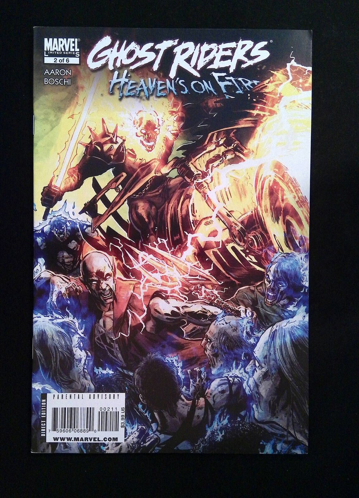 Ghost Rider Heaven's On Fire #2 Marvel Comics 2009 NM