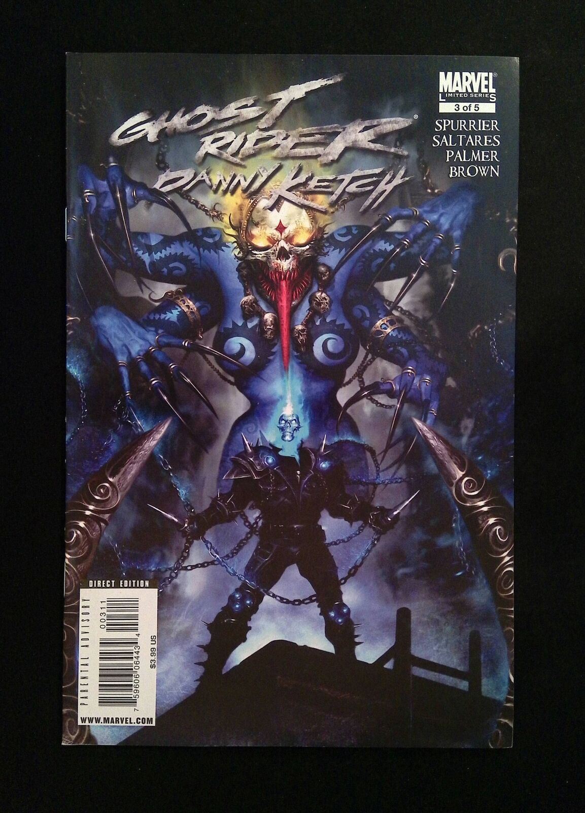 Ghost Rider Heaven's On Fire #3 Marvel Comics 2009 VF+
