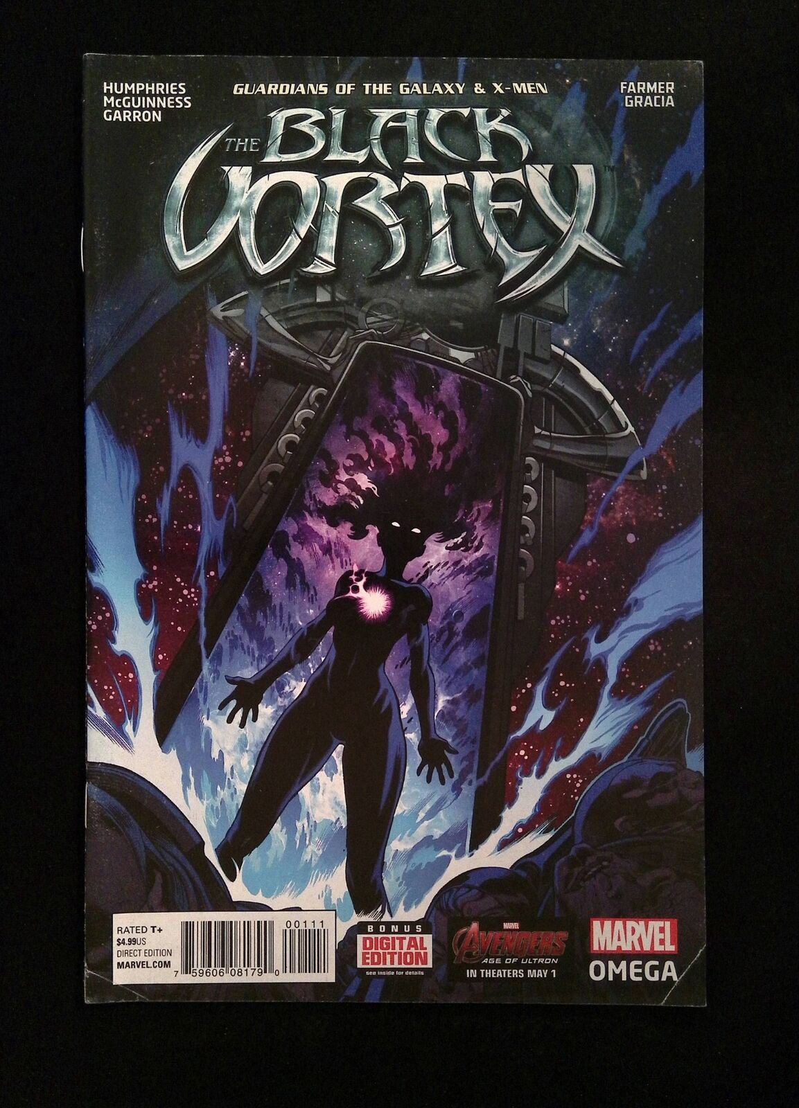 Guardians of the Galaxy and X-Men Black Vortex Omega #1 MARVEL Comics 2015 VF+