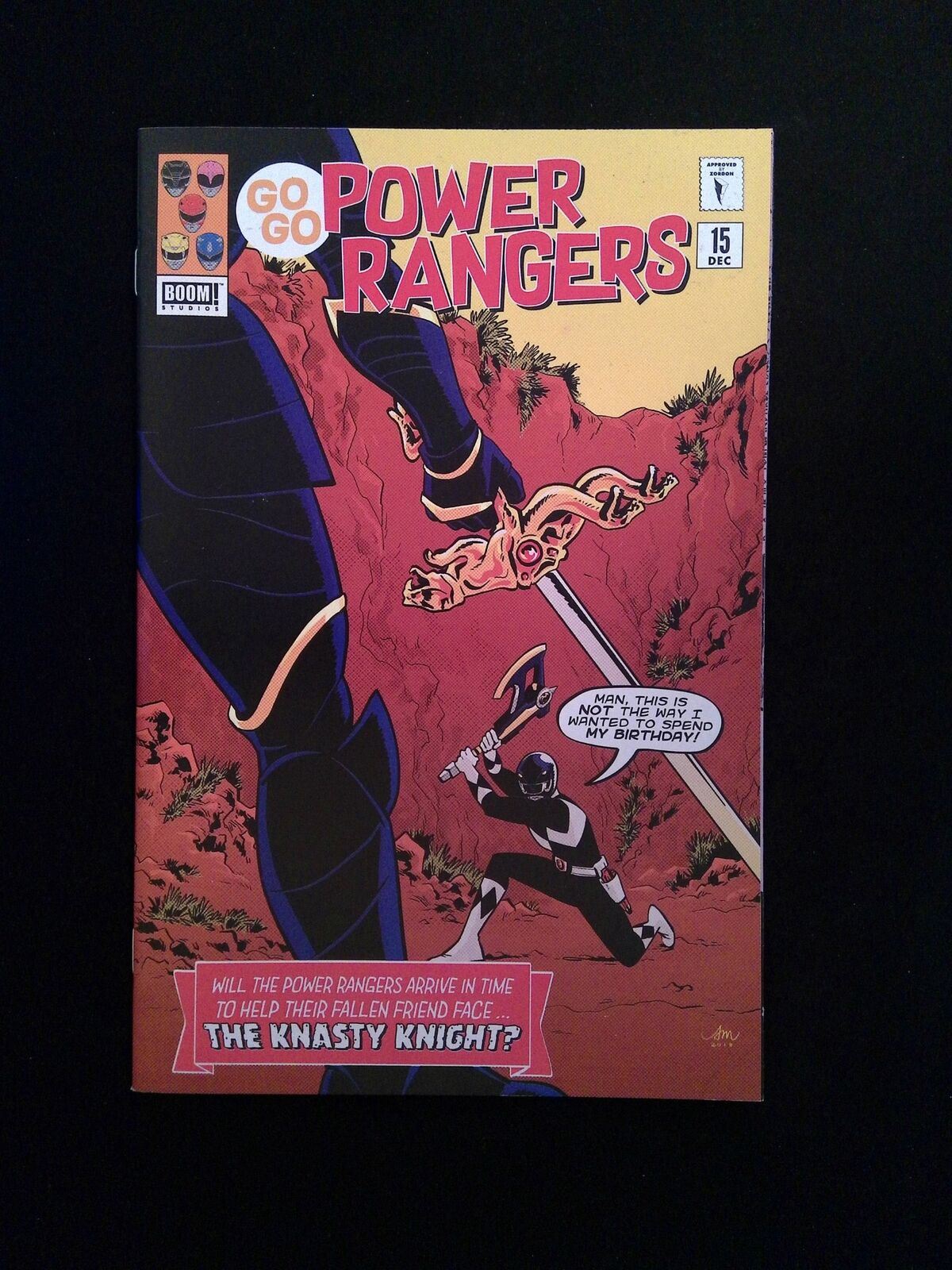 Go Go Power Rangers #15C BOOM Comics 2018 NM MOK VARIANT