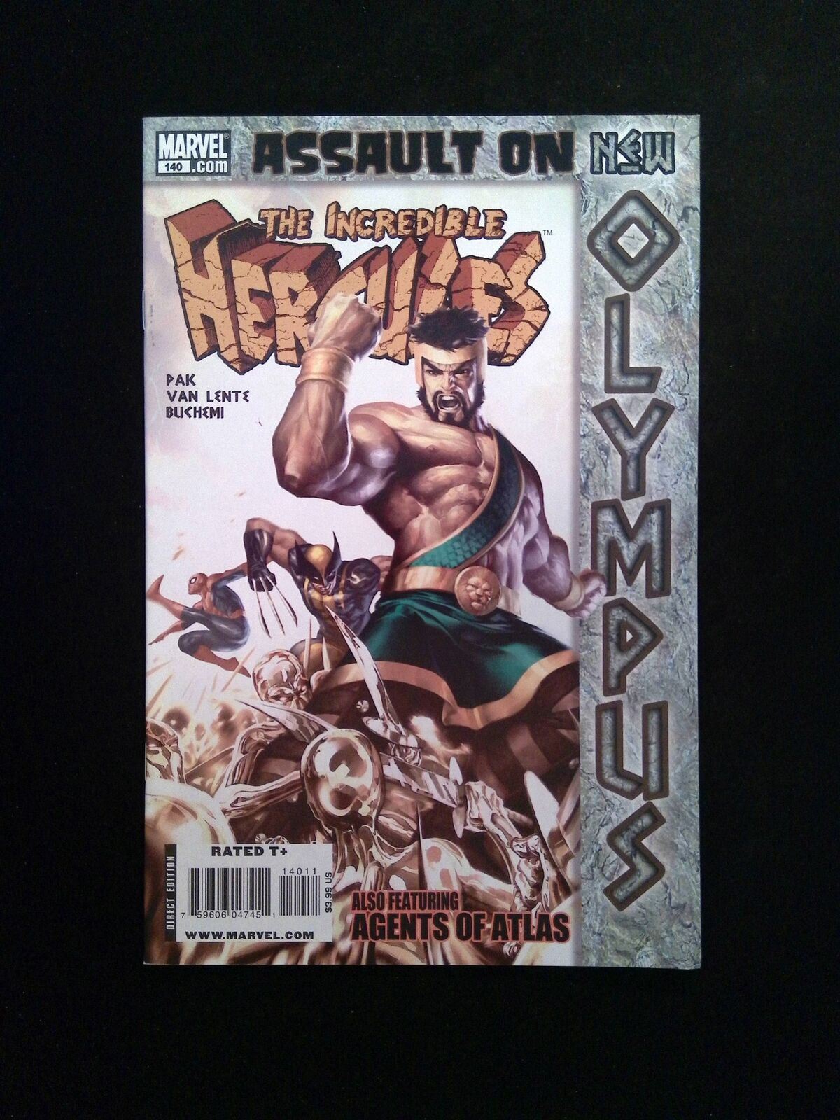 Incredible Hercules #140 Marvel Comics 2010 VF+