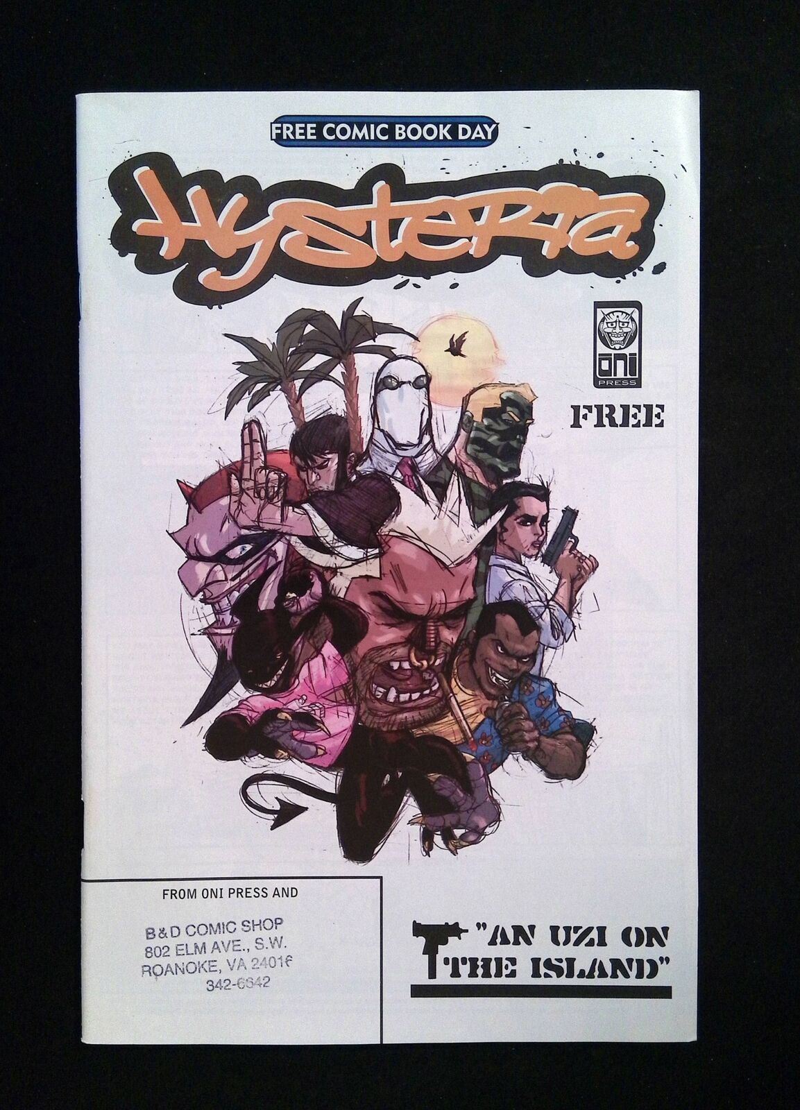Hysteria/Sharknife (FCBD) #0 ONI PRESS Comics 2004 NM-