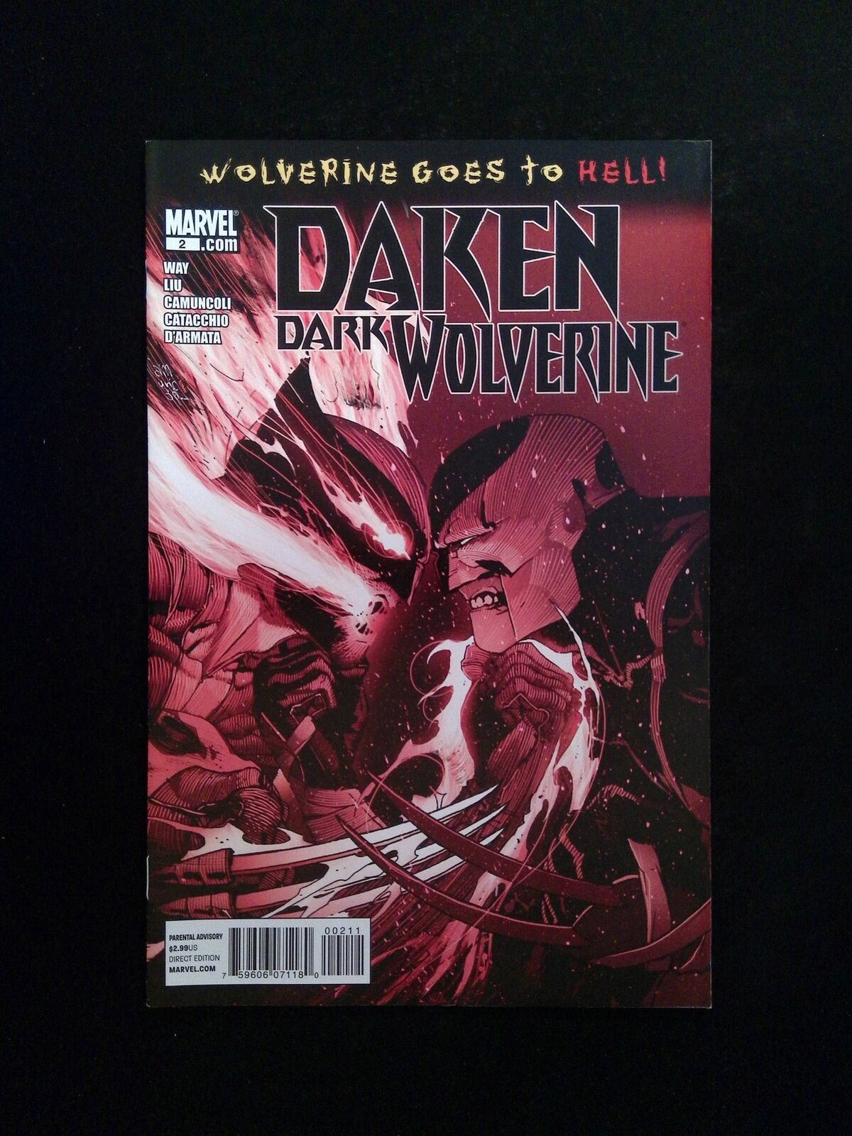 Daken Dark Wolverine #2 MARVEL Comics 2010 NM