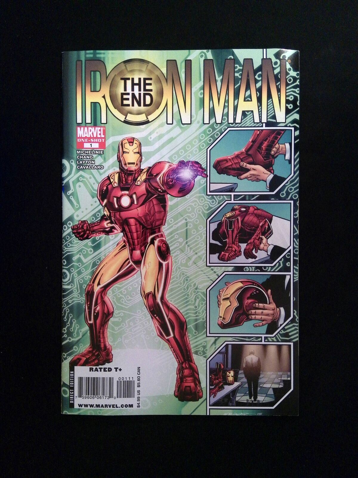 Iron Man The End #1 MARVEL Comics 2009 NM-