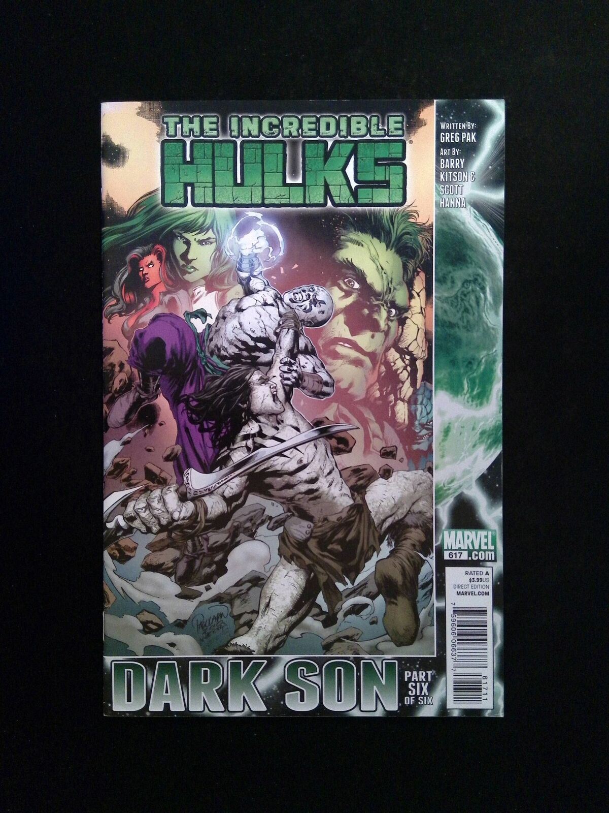 Incredible Hulks #617 Marvel Comics 2011 VF+