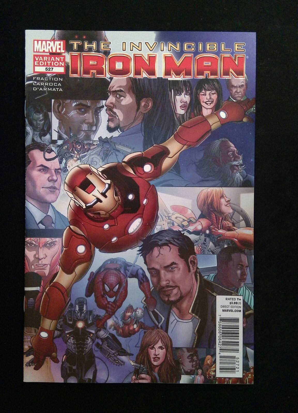 Iron Man #527B Marvel Comics 2012 NM- Larroca Variant