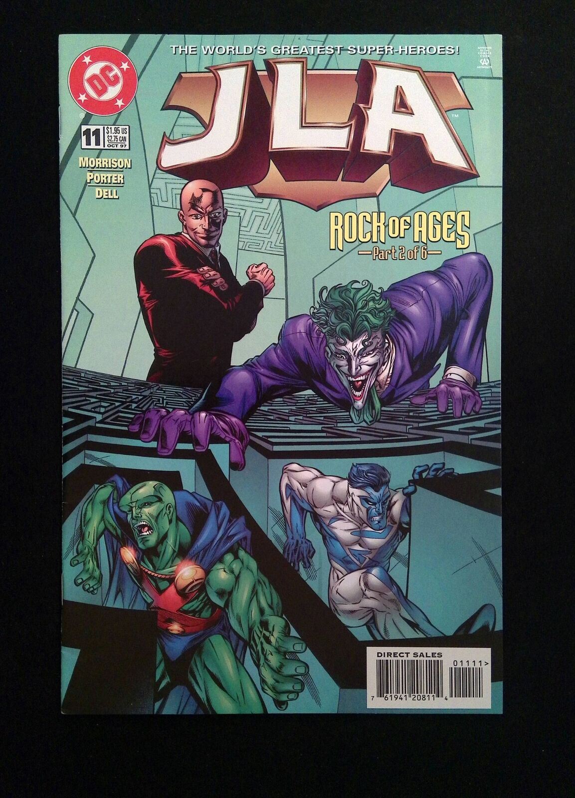 JLA #11 DC Comics 1997 VF/NM