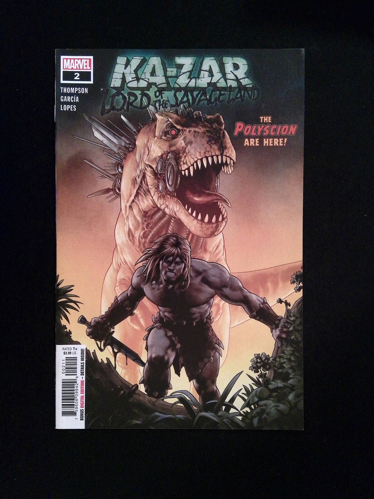 Ka-Zar Lord of the Savage Land #2 MARVEL Comics 2021 NM-