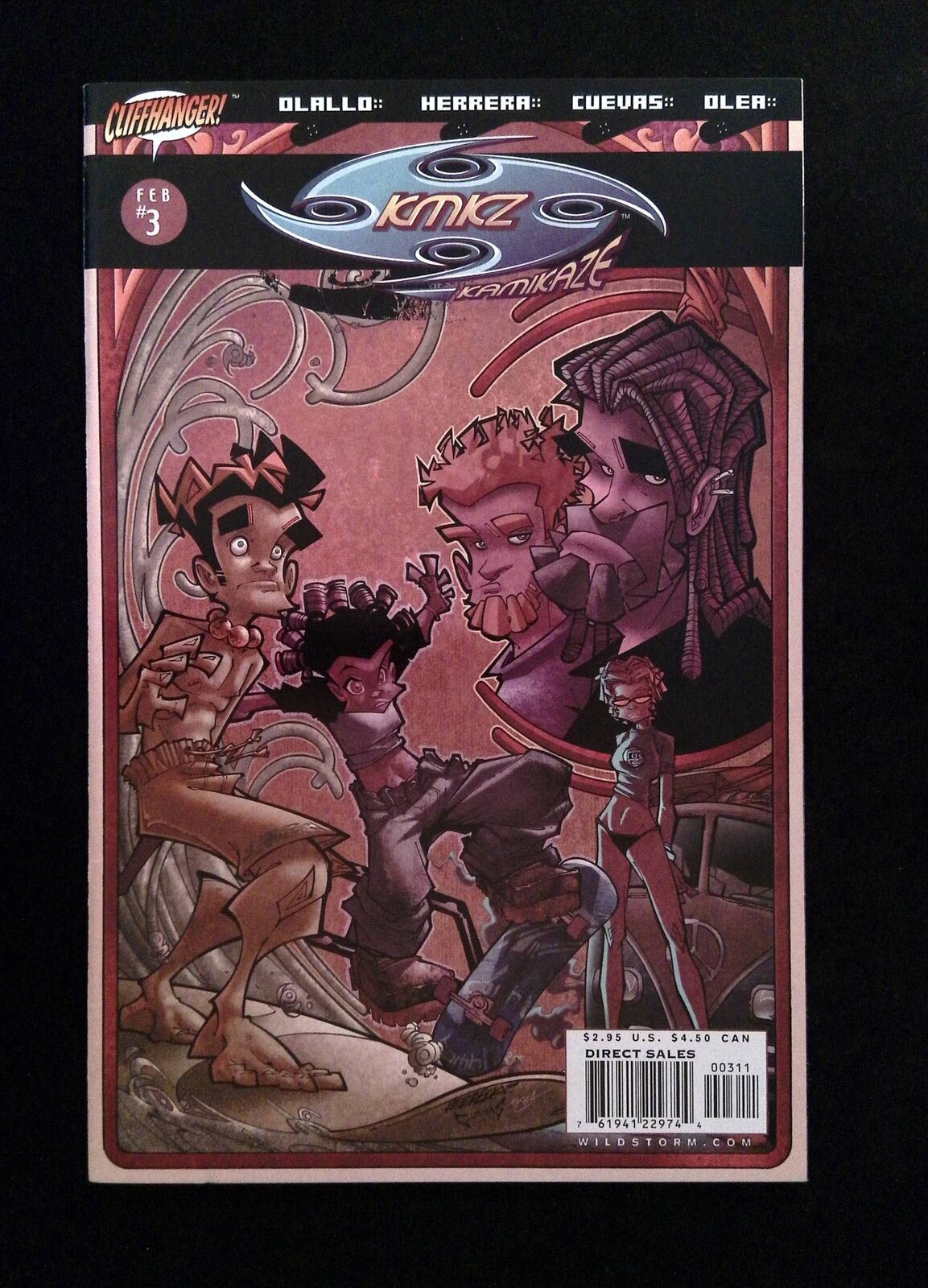 Kamikaze #3 Wildstorm Comics 2004 VF+