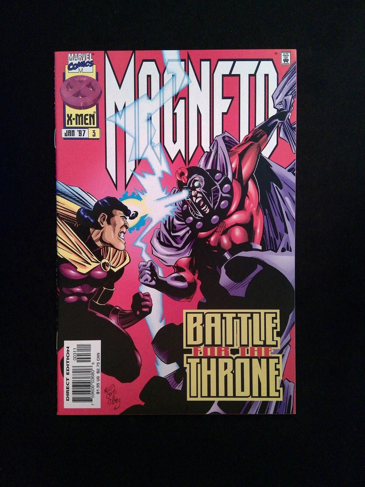 Magneto #3 MARVEL Comics 1997 NM-