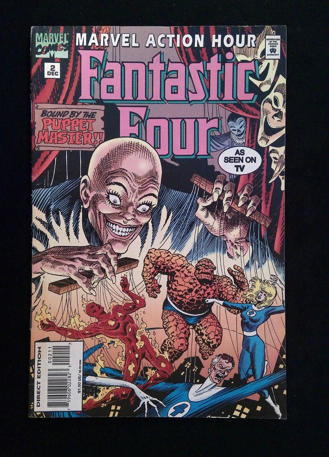 Marvel Action Hour Featuring the Fantastic Four #2 MARVEL Comics 1994 GD/VG