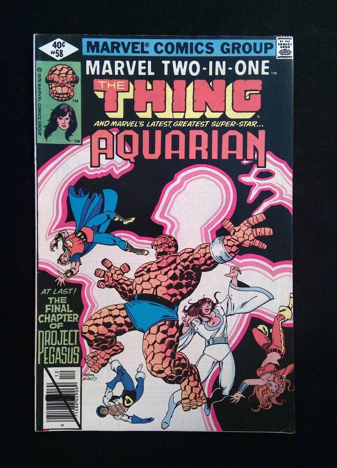 Marvel Two-In-One #58 Marvel Comics 1979 VF Newsstand WHITMAN VARIANT
