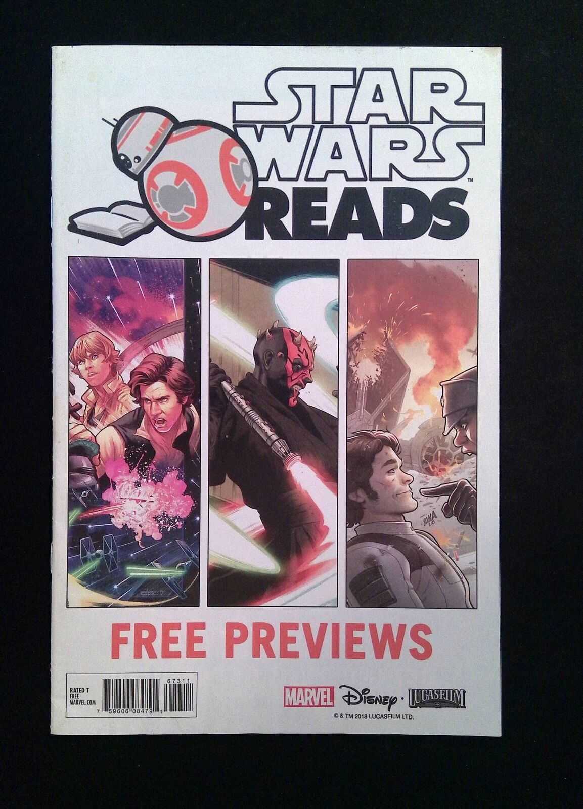 Marvel Free Previews Star Wars Reads #1 Marvel Comics 2018 FN/VF