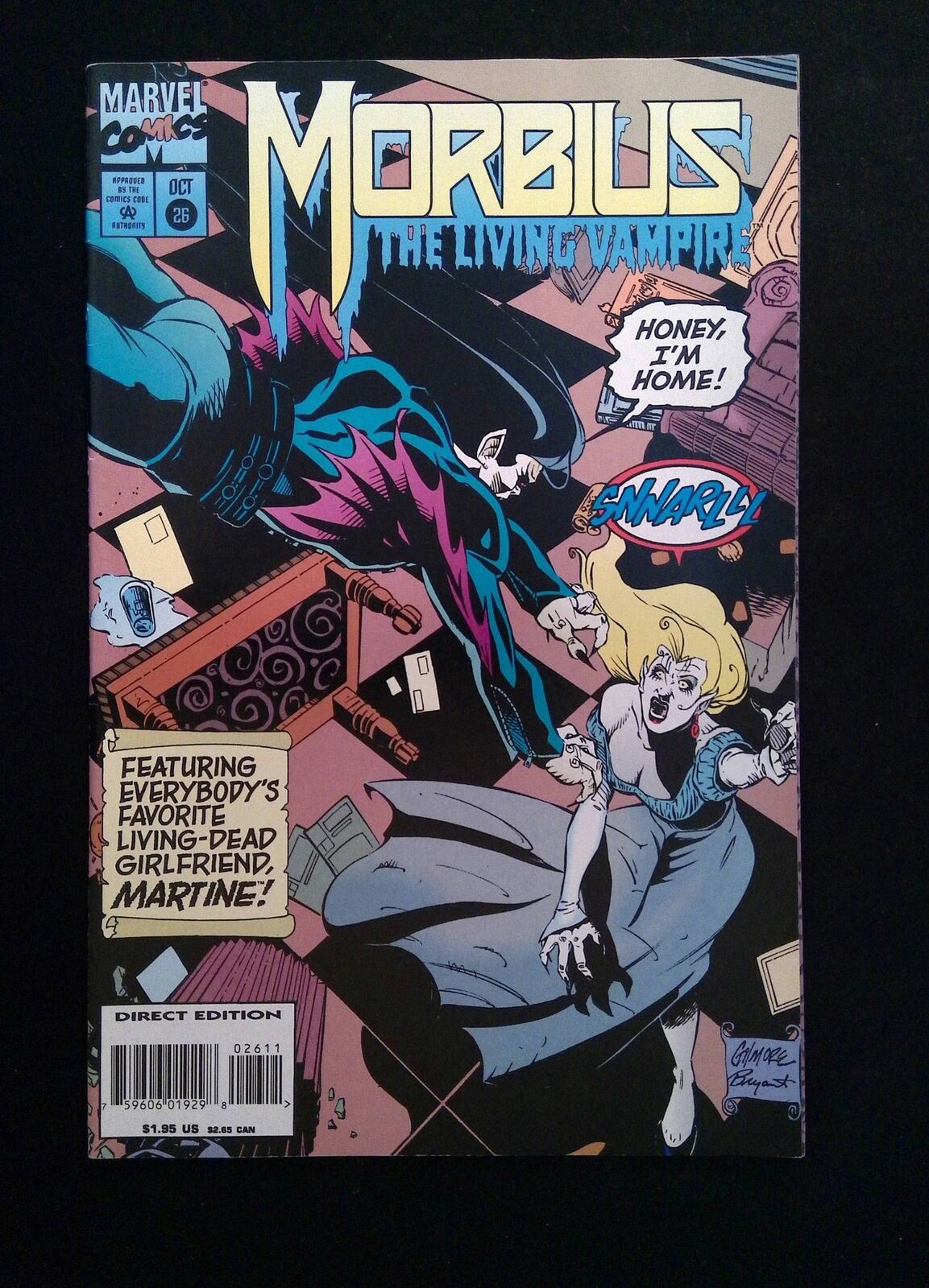 Morbius the Living Vampire #26 Marvel Comics 1994 VF+