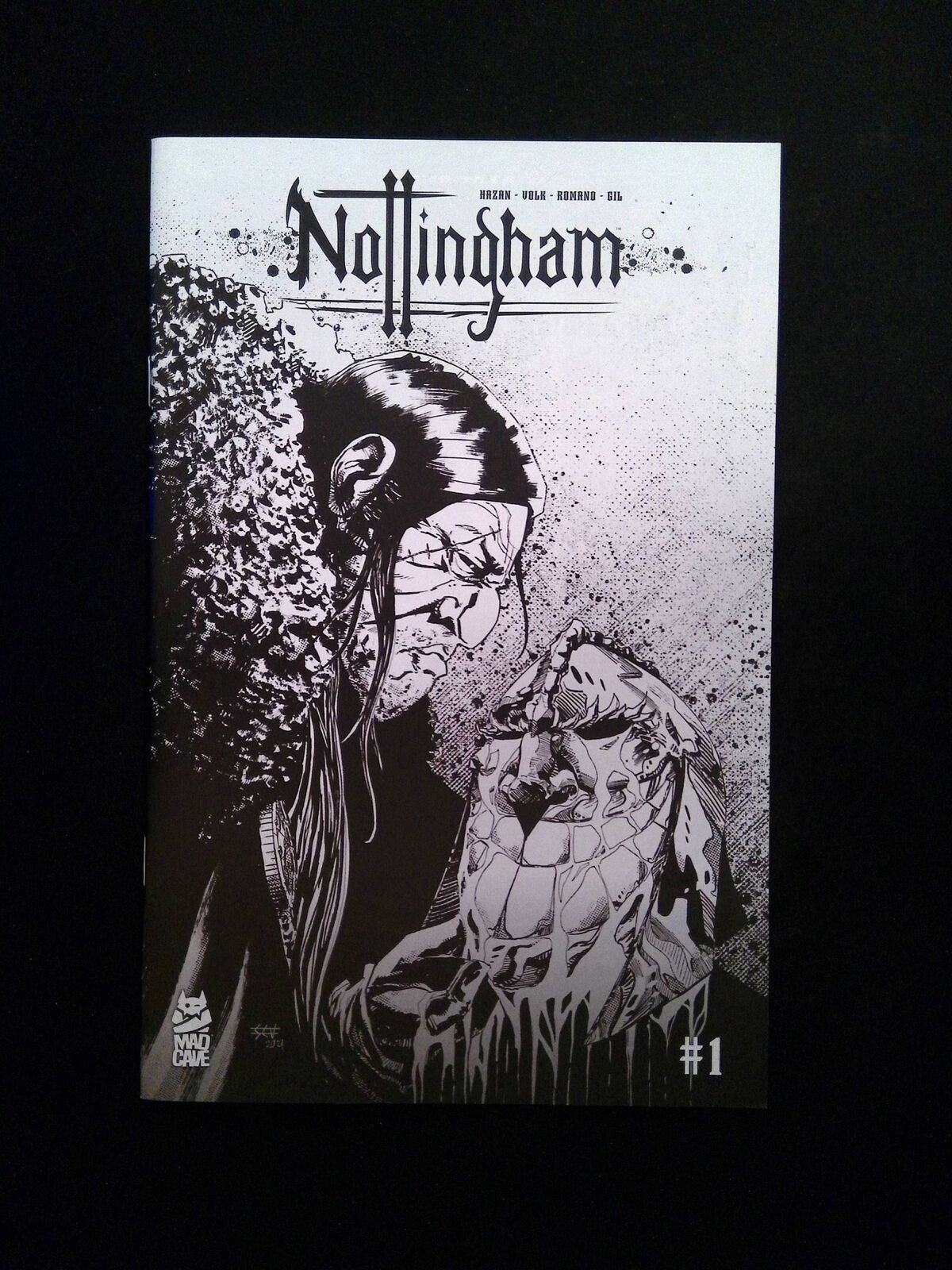 Nottingham #1D MAD CAVE Comics 2021 NM+ Connery Variant