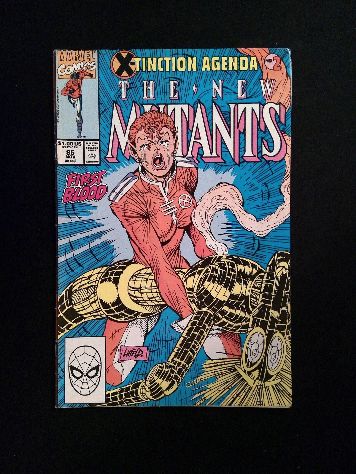 New Mutants #95 MARVEL Comics 1990 VF