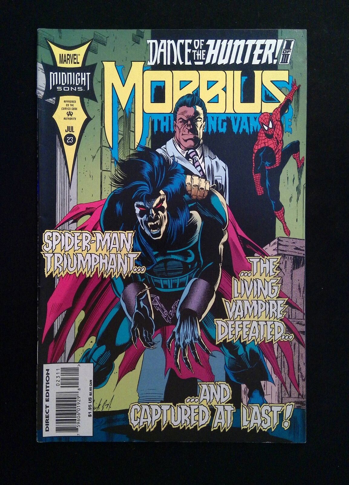 Morbius the Living Vampire #23 Marvel Comics 1994 VF+