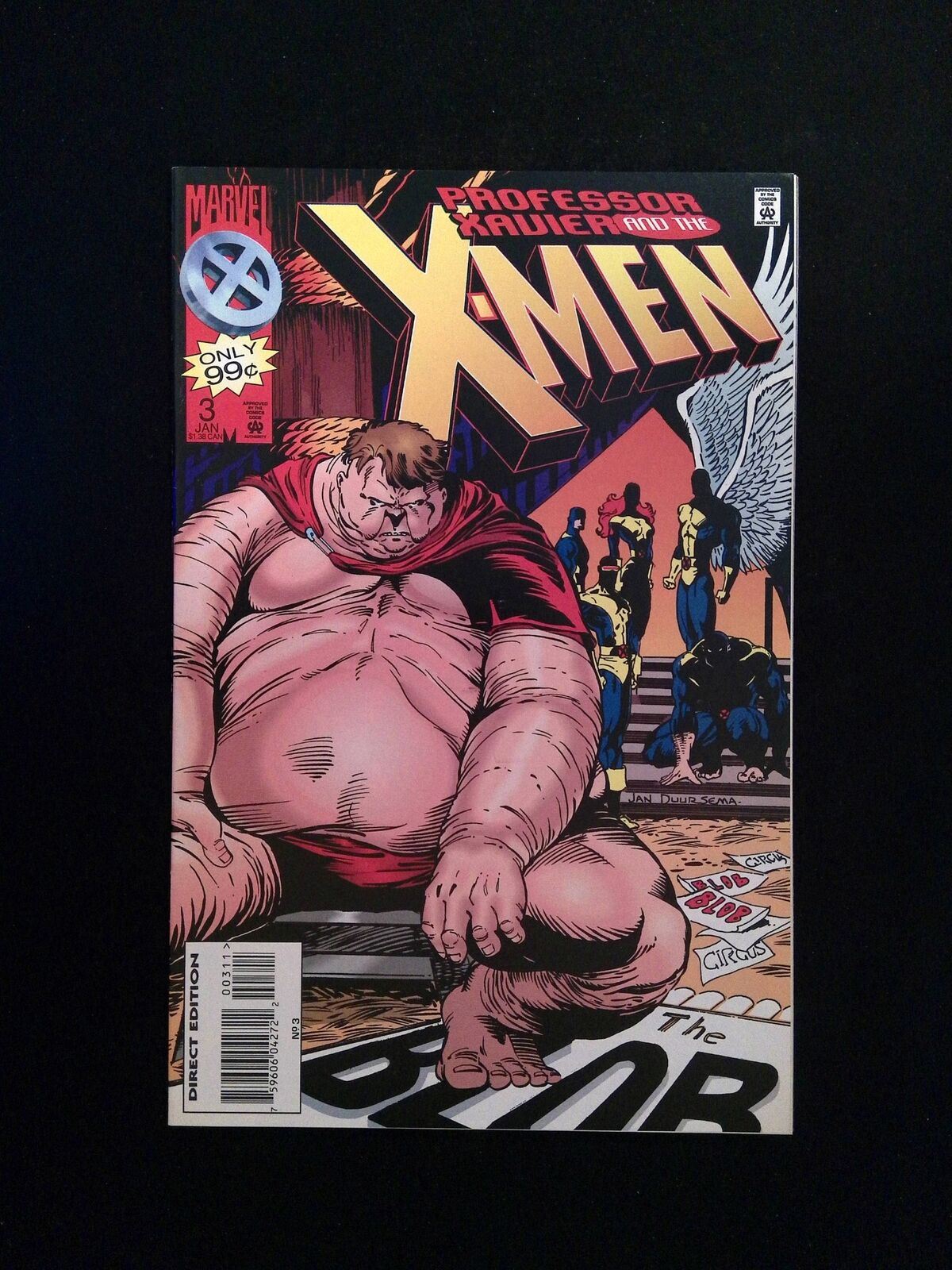 Professor Xavier and the X-Men #3 MARVEL Comics 1996 VF/NM