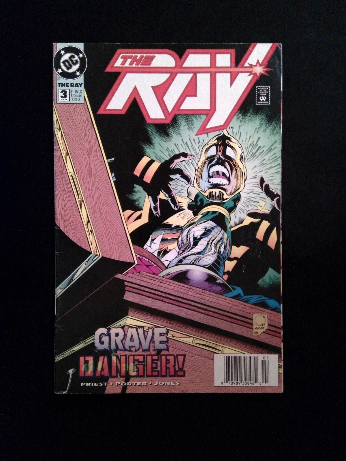 Ray #3 DC Comics 1994 VF Newsstand