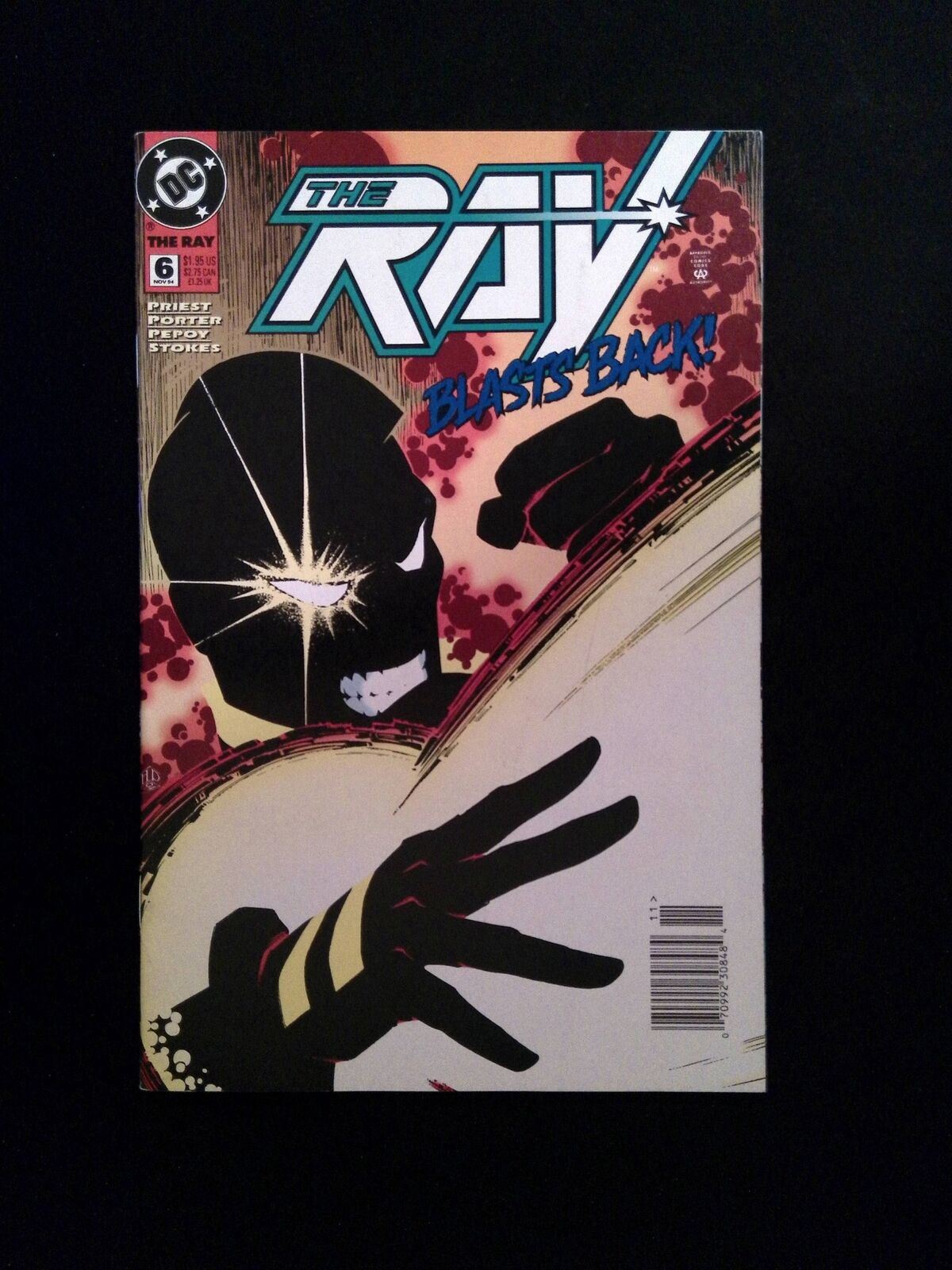Ray #6 DC Comics 1994 VF+ Newsstand