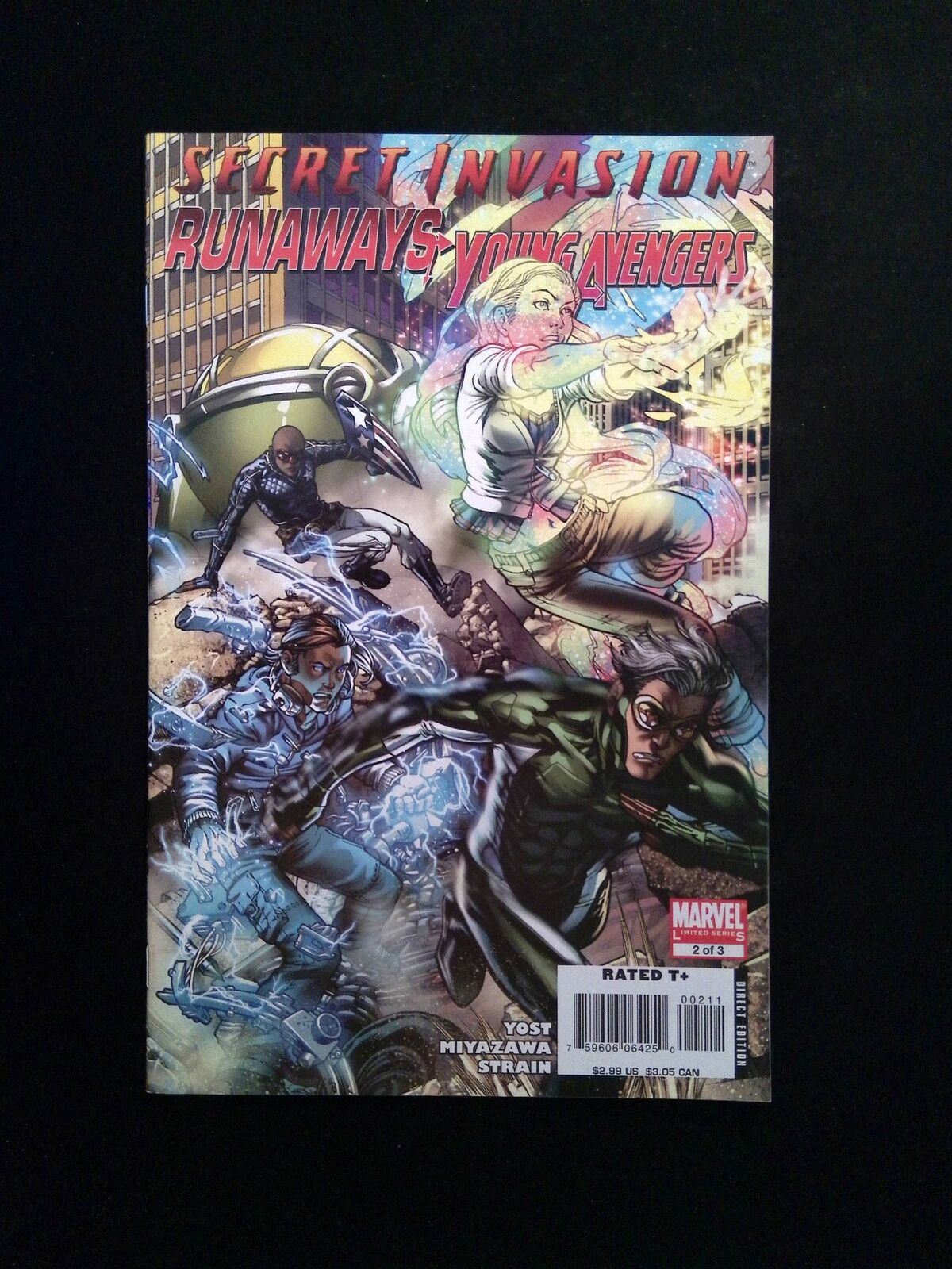 Secret Invasion Runaways Young Avengers #2 Marvel Comics 2008 NM-