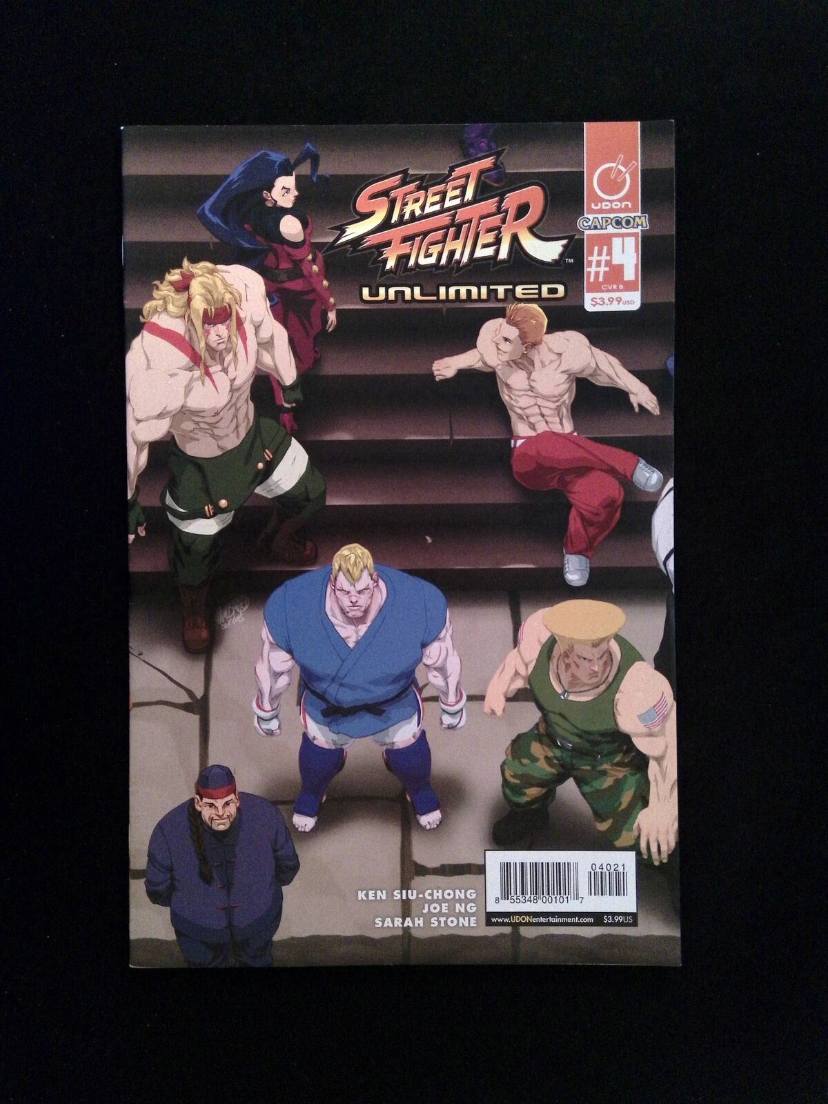 Street Fighter Unlimited #4 Udon Comics 2016 VF/NM