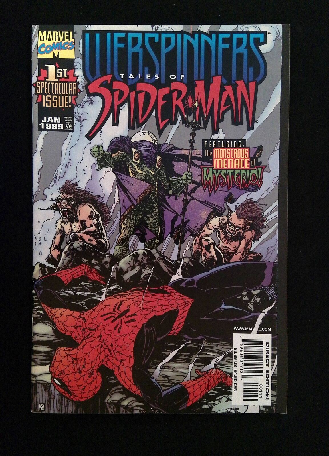 Webspinners Tales of Spider-Man #1 MARVEL Comics 1999 VF+