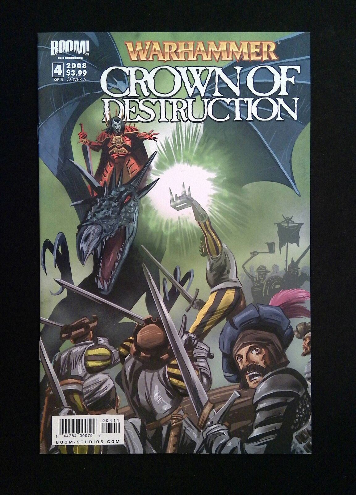 Warhammer Crown Of Destruction #4 Boom Comics 2008 NM