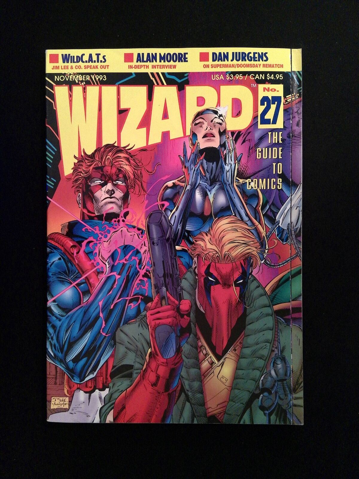 Wizard the Comics Magazine #27U WIZARD Comics 1993 NM LEE VARIANT