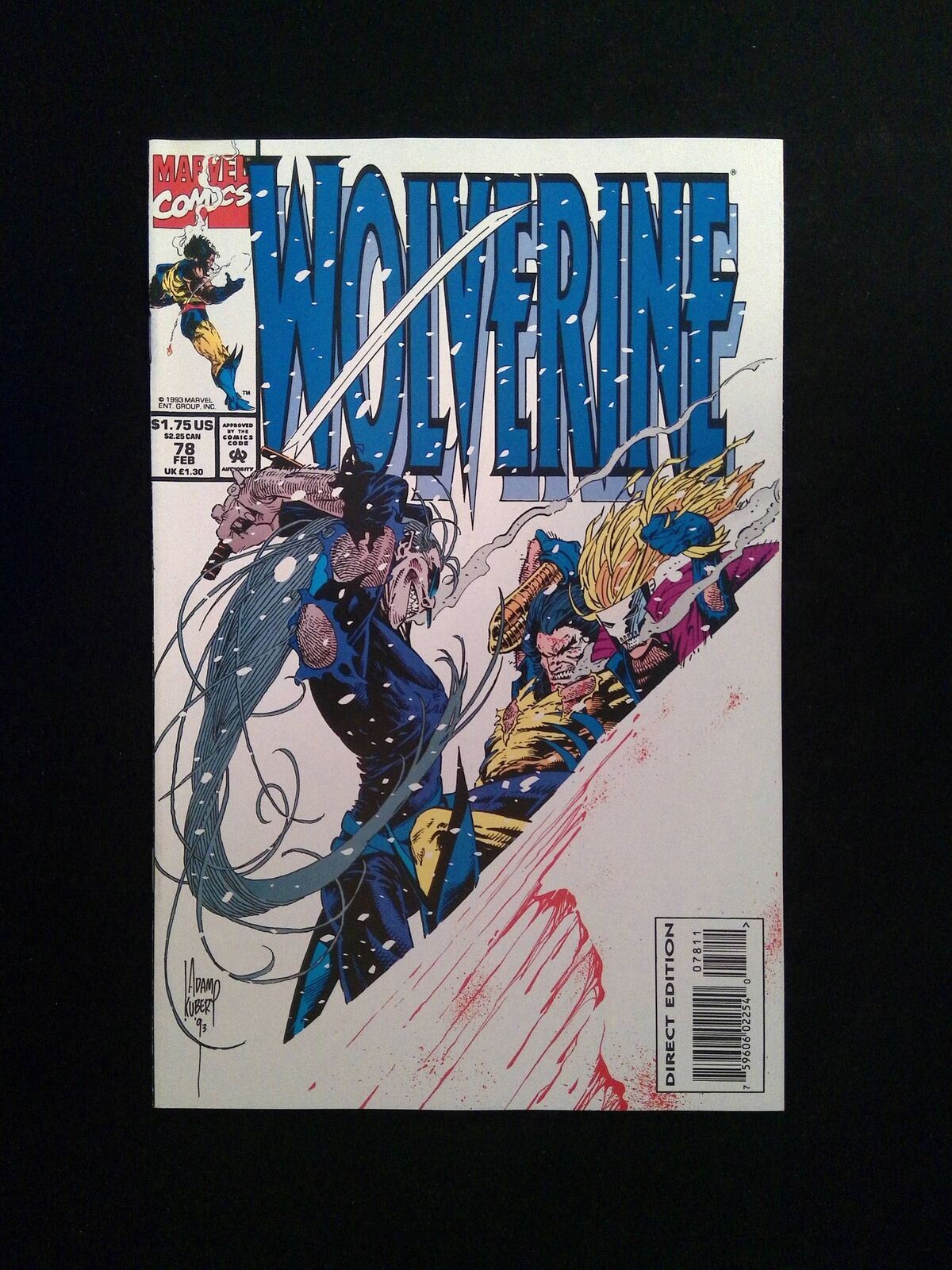 Wolverine #78 MARVEL Comics 1994 VF+