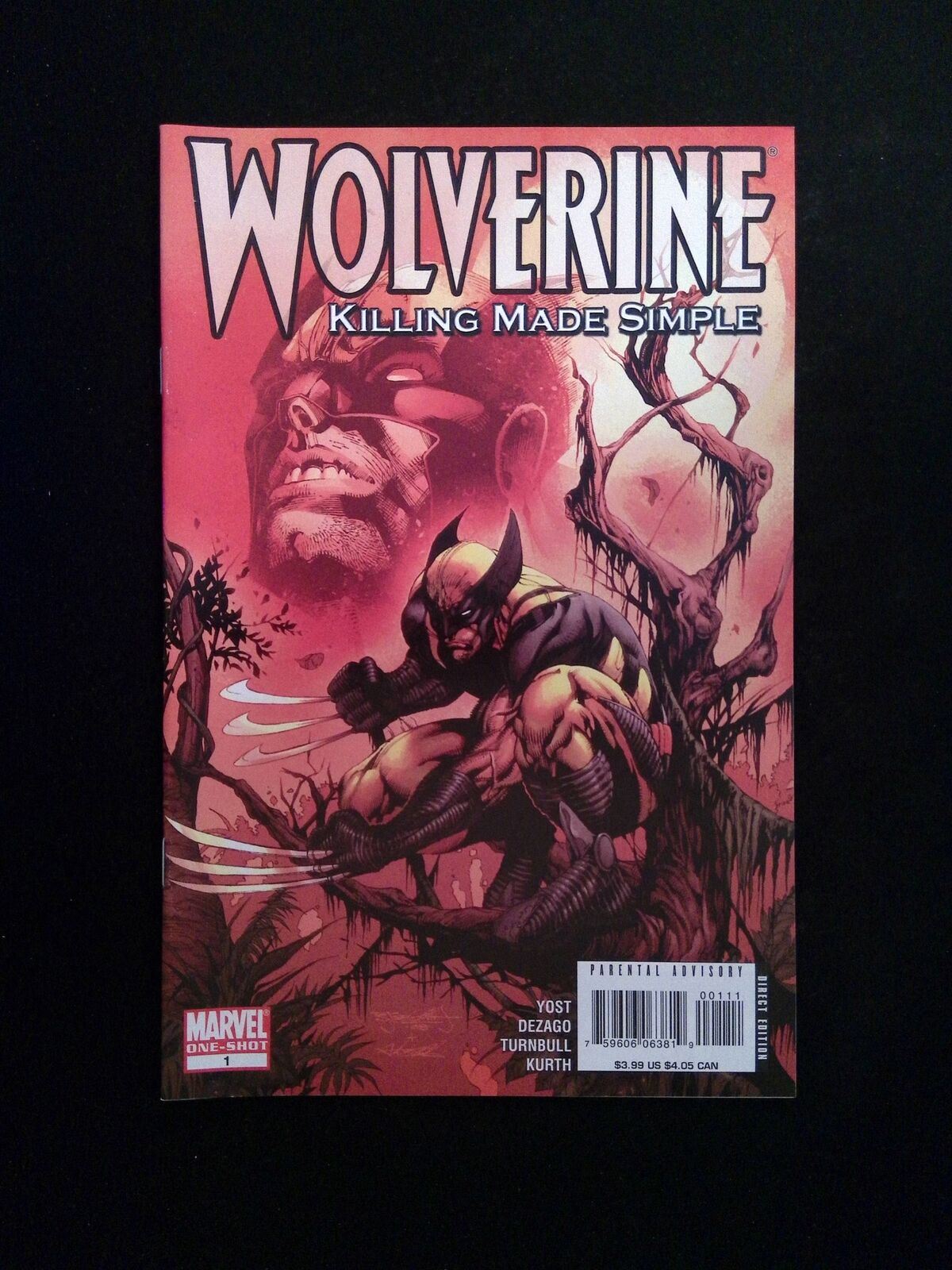 Wolverine Killing Made Simple #1 MARVEL Comics 2008 NM-