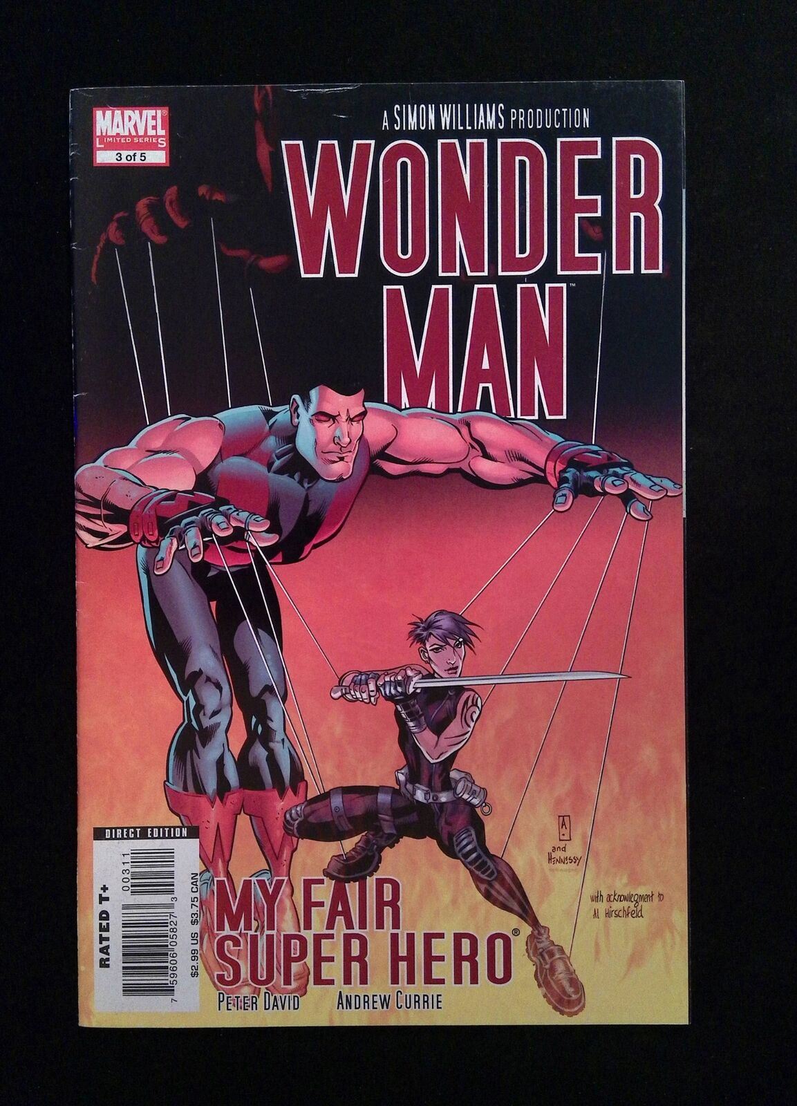Wonder Man #3 (2ND SERIES) MARVEL Comics 2007 VF+
