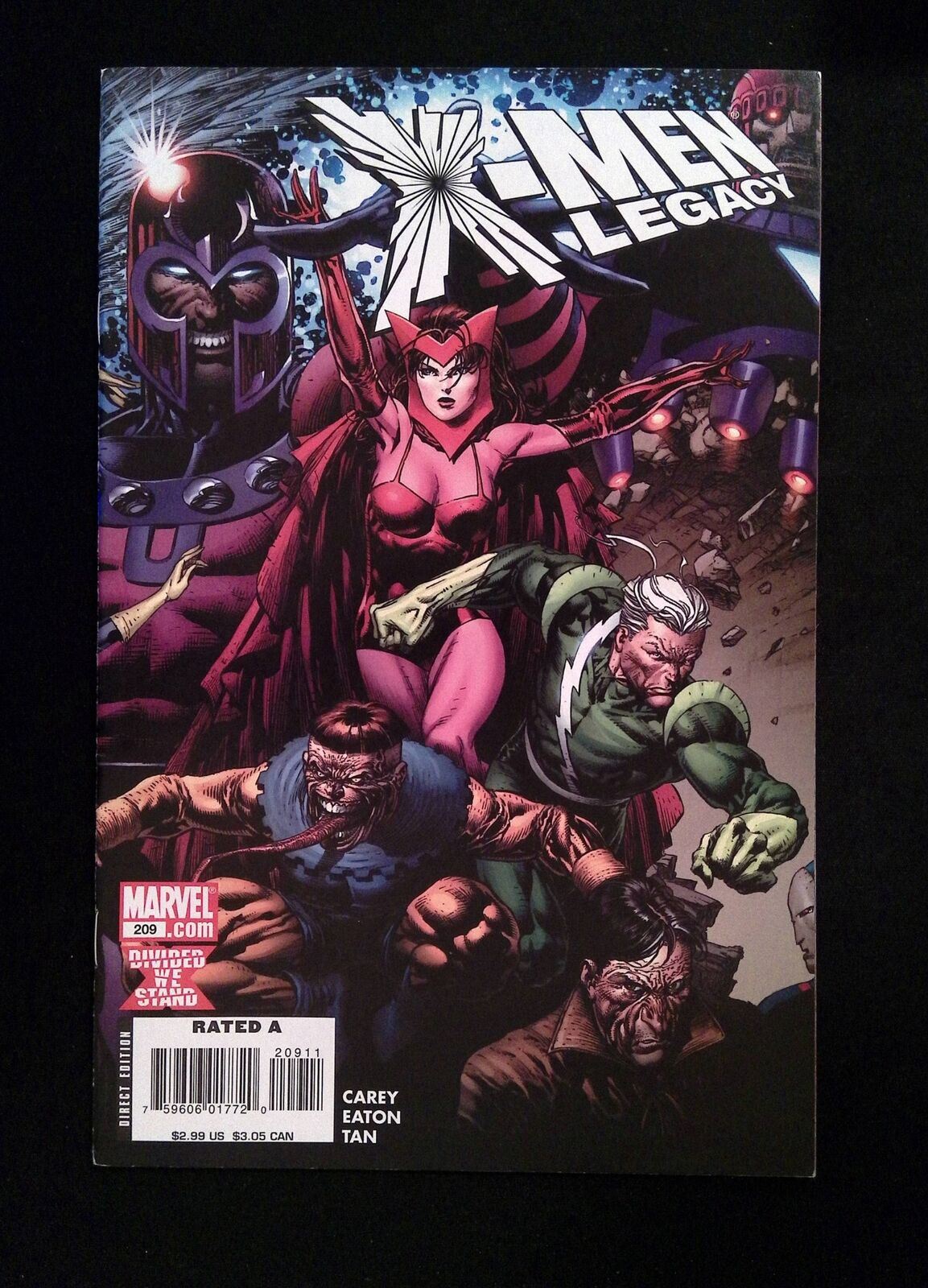 X-Men Legacy #209 MARVEL Comics 2008 VF+