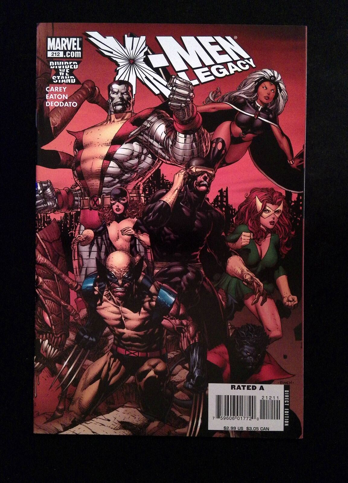 X-Men Legacy #212 MARVEL Comics 2008 NM