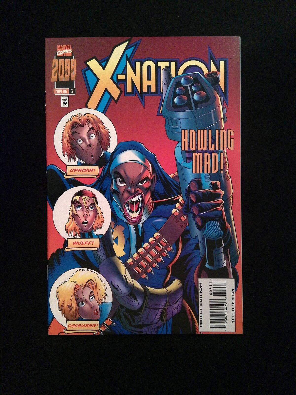 X-Nation 2099 #3 MARVEL Comics 1996 VF/NM