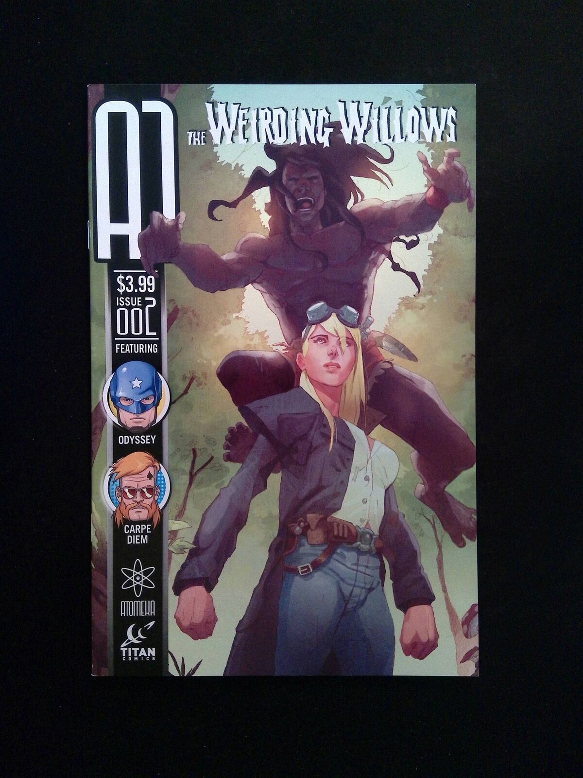 A1 #2C TITAN Comics 2013 NM+ VARIANT COVER