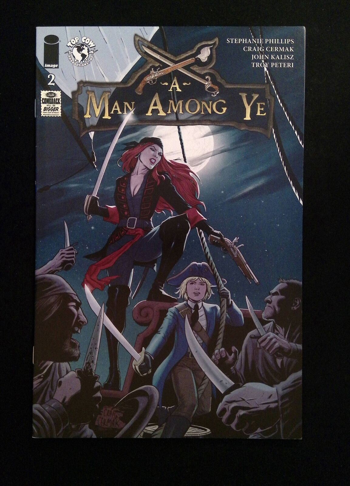 A Man Among Ye #2 IMAGE Comics 2020 VF/NM