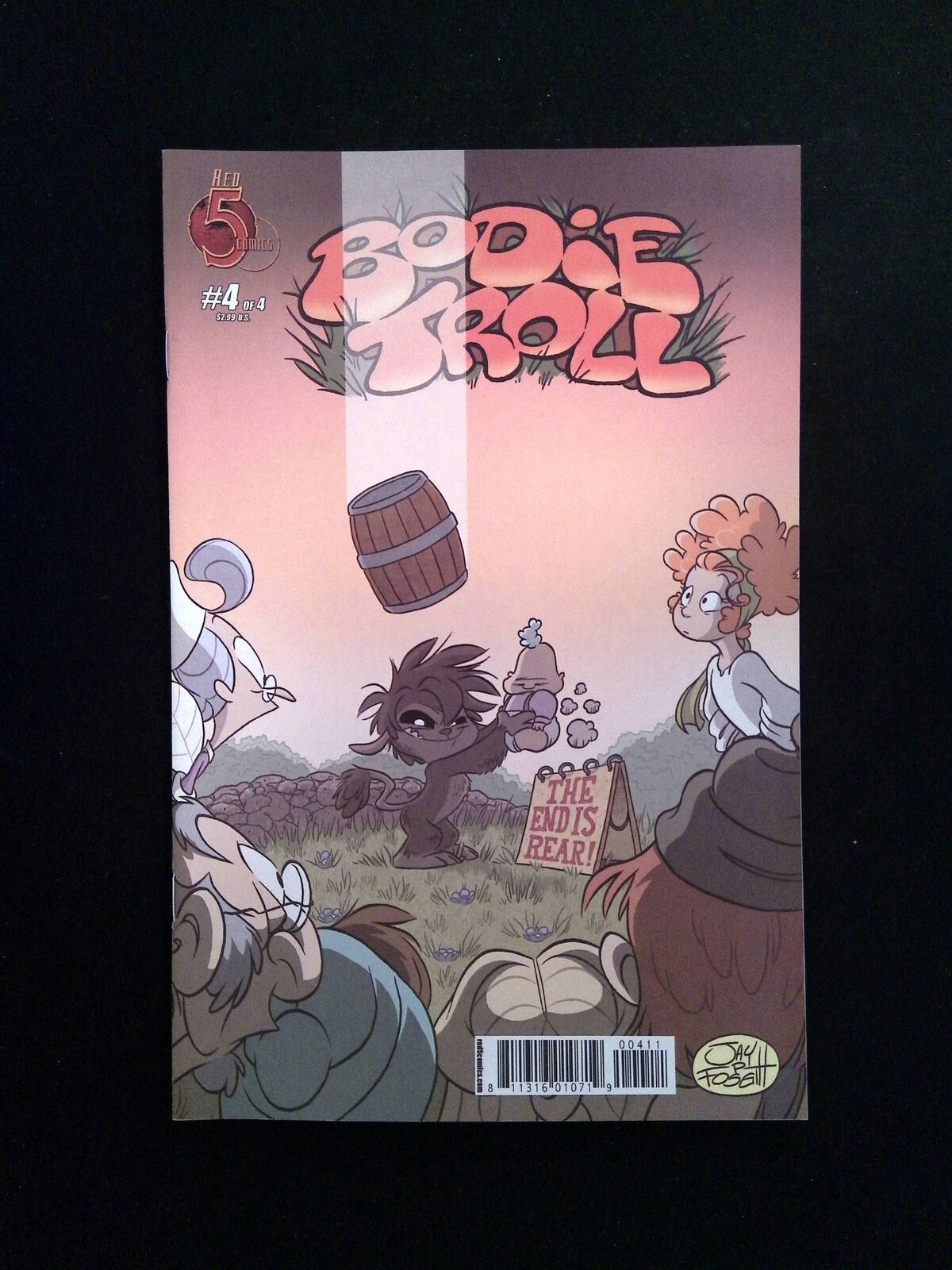 Bodie Troll #4 RED 5 Comics 2013 NM-