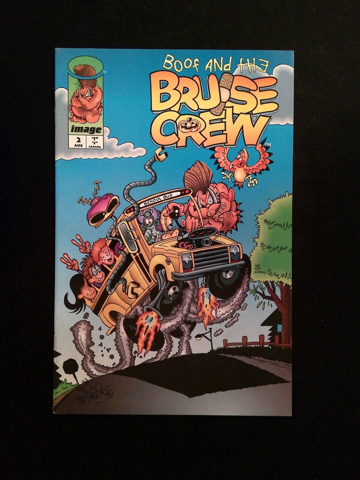 Boof And The Bruise Crew #2B IMAGE Comics 1994 VF+ VARIANT COVER