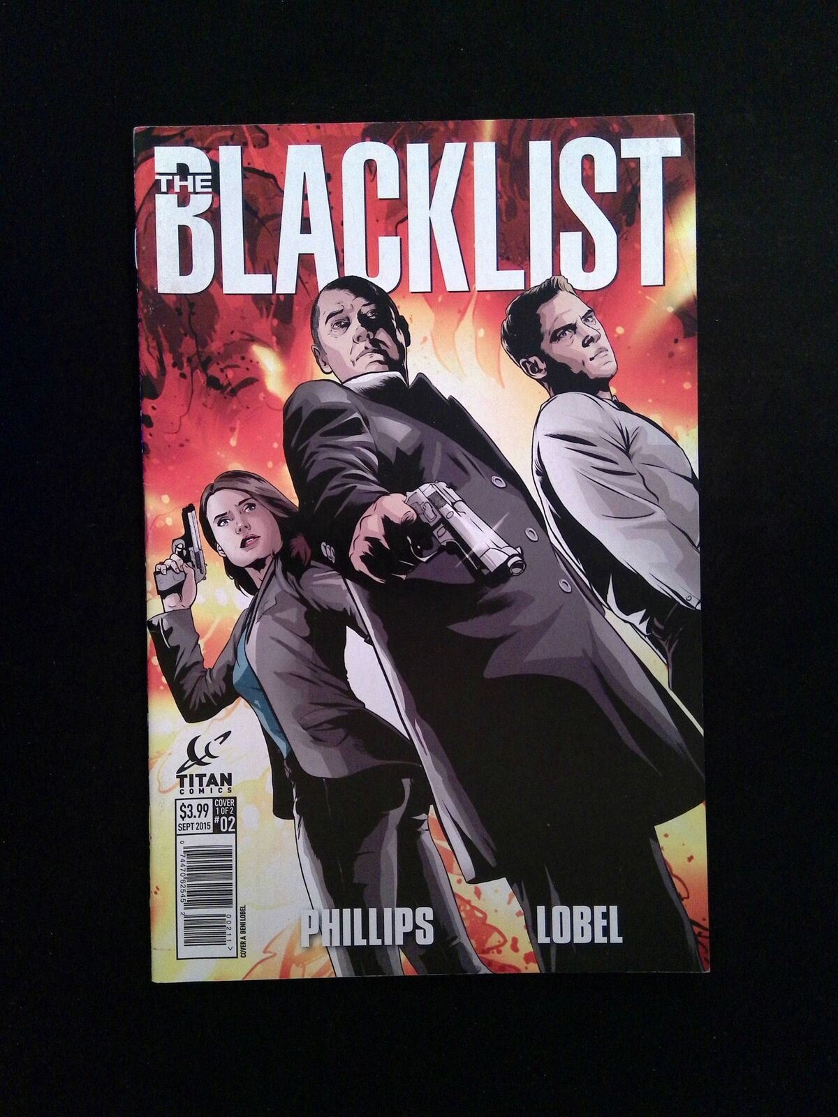 Blacklist #2 TITAN Comics 2015 VF+
