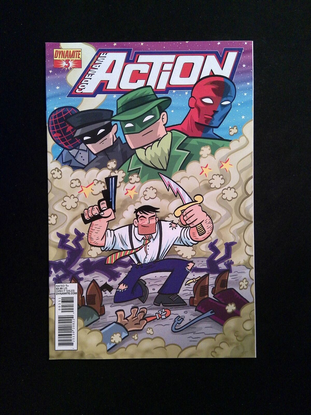 Codename Action #3C Dynamite Comics 2013 NM+ Baltazar Variant