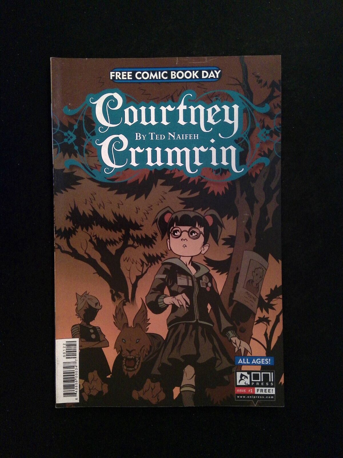 Courtney Crumnin #1 ONI PRESS Comics 2012 VF+