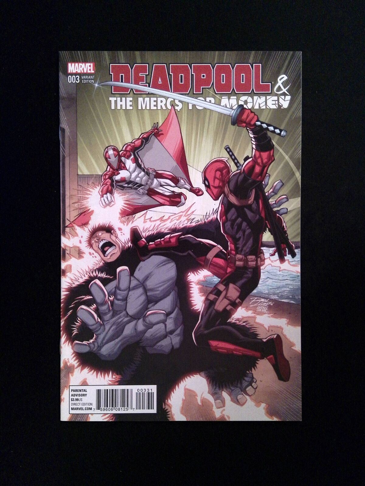 Deadpool and The Mercs for Money #3C MARVEL Comics 2016 VF+ Variant
