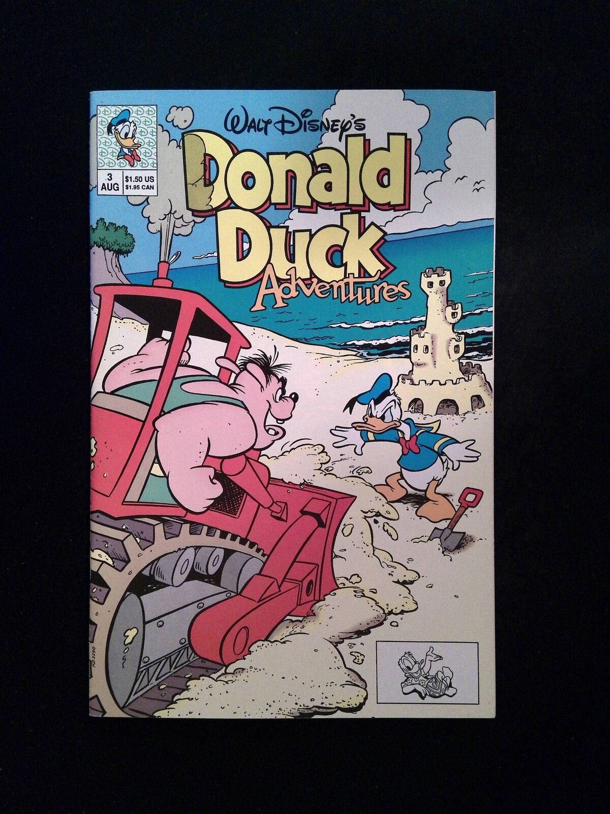 Donald Duck Adventures #3 WALT DISNEY PRODUCTIONS Comics 1990 VF/NM
