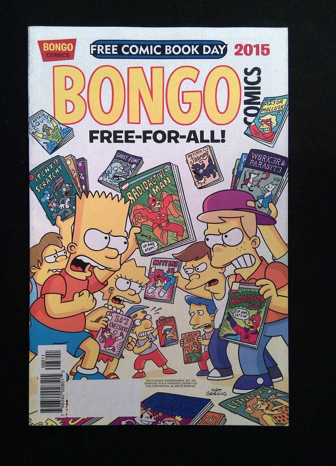 Bongo Comics Free-For-All FCBD #2015 BONGO Comics 2015 VF+