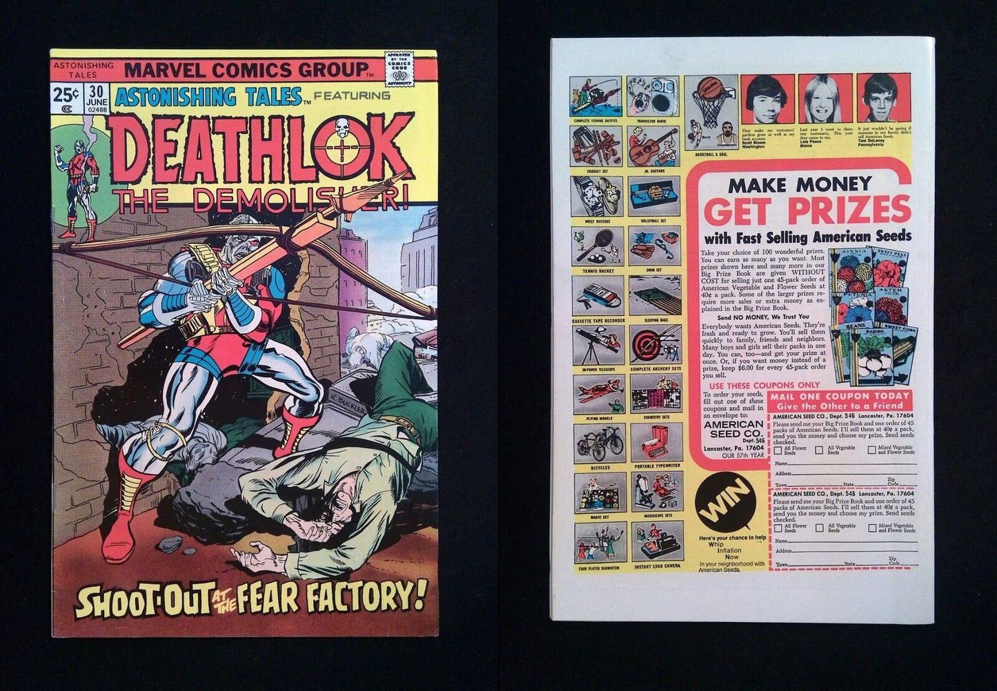 Astronishing Tales #30 MARVEL Comics 1975 VF+