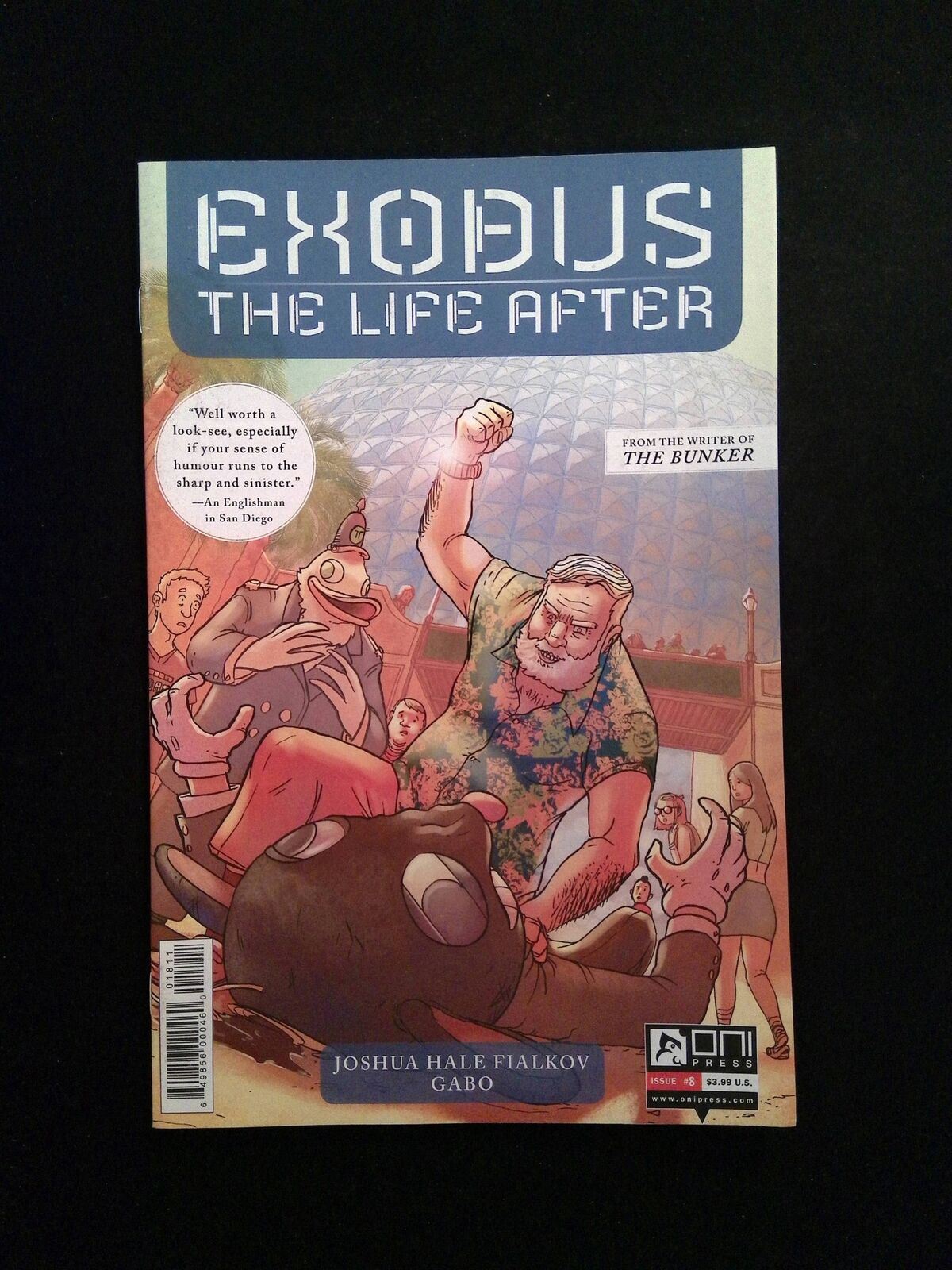 Exodus The Life After #8 ONI PRESS Comics 2016 NM-