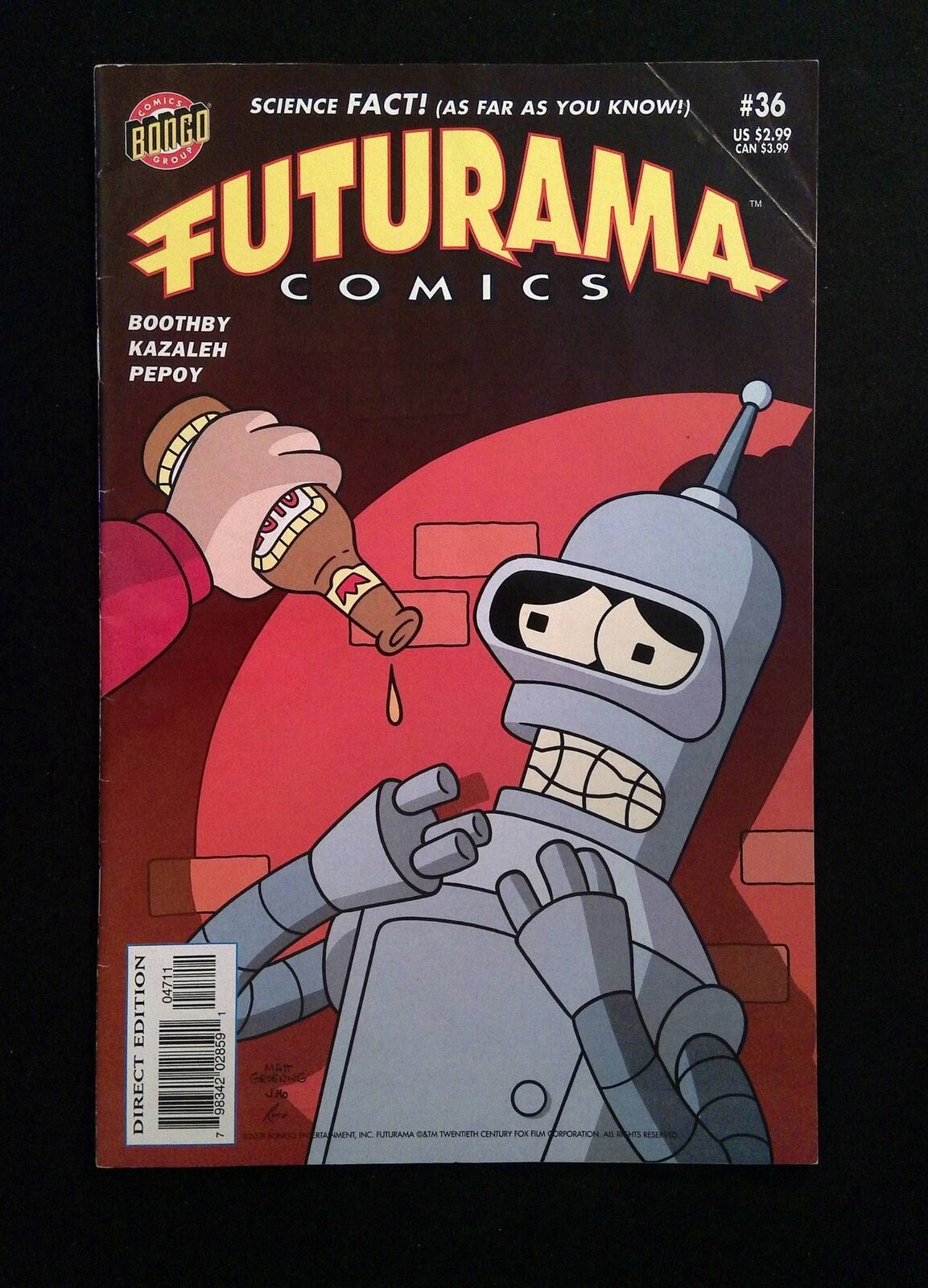 Futurama #36 BONGO Comics 2008 VF-